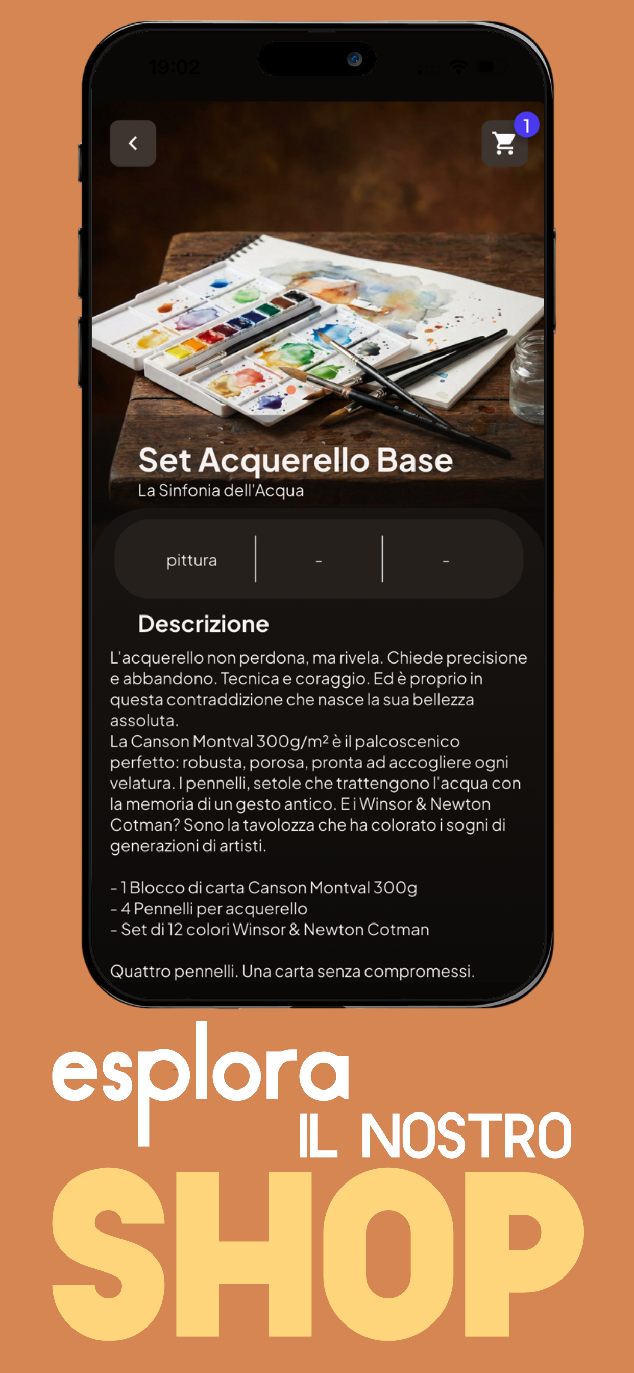 Acquista materiali e prodotti creativi