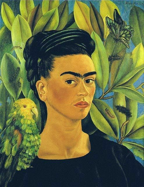 Piccoli Artisti- Autoritratto con Bonito di Frida Kahlo