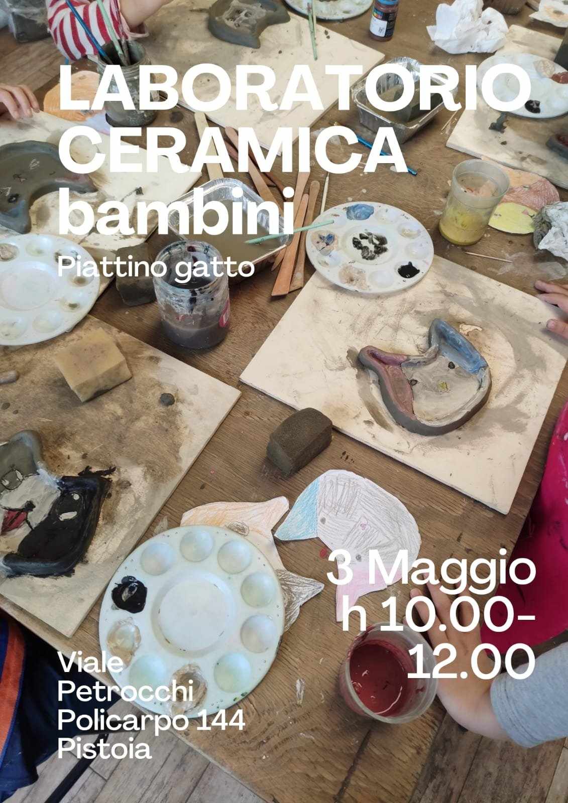 Ceramica Bambini, Piattino Gatto